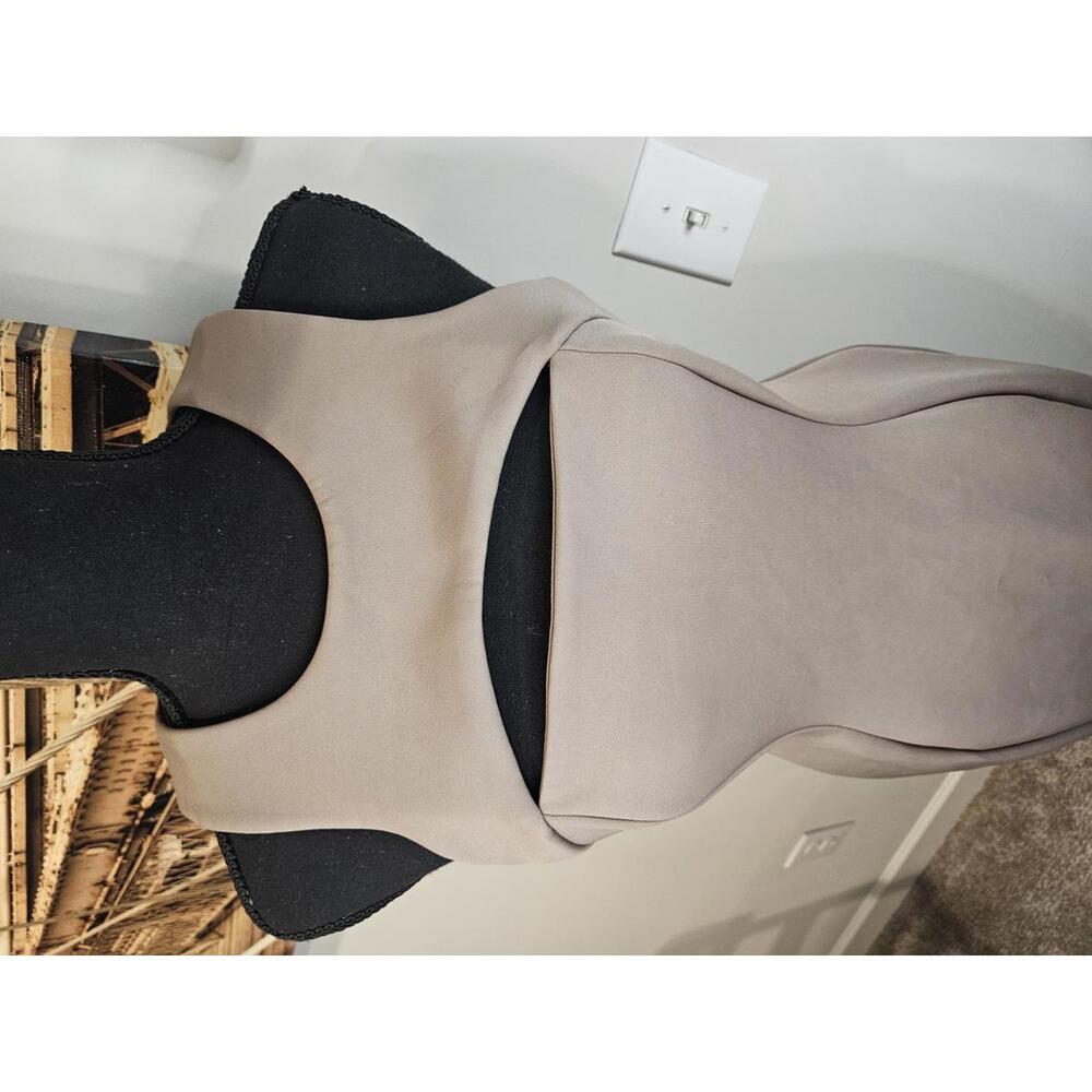 Calvin Klein Tan Cut-Out Sheath Dress - Picture 3 of 6